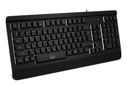 Клавиатура SVEN KB-G9450, Проводное, Чёрный