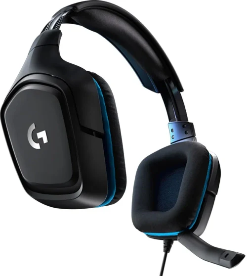 Căşti Logitech G432 Black/Blue