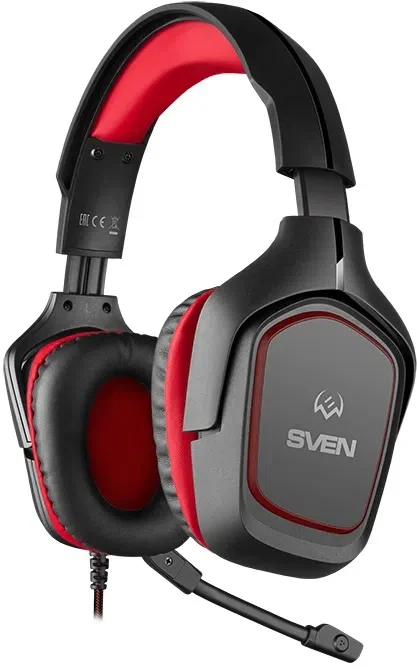 Căşti Sven AP-G333MV Black/Red