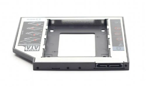 Slim mounting frame for 2.5'' drive to 5.25'' bay, for drive up to 12.7 mm, Gembird, MF-95-02
