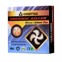Ventilator PC Chieftec AF-1225PWM, 120 mm, Negru 2