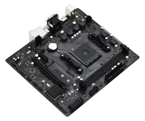 Placă de bază ASRock A520M-HDV, Black