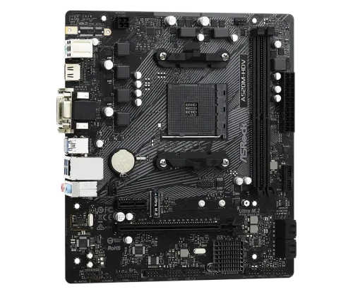 Placă de bază ASRock A520M-HDV, Black