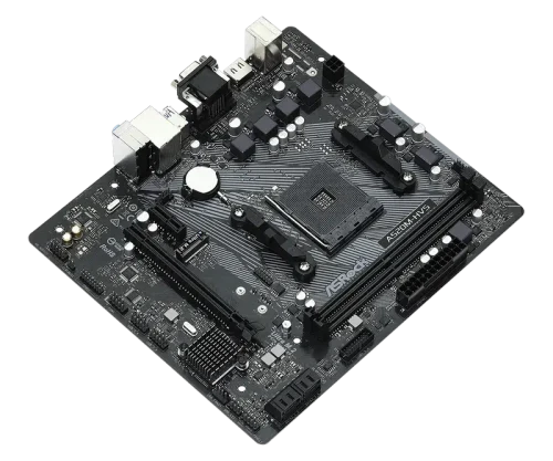 Placă de bază ASRock A520M-HVS, Black