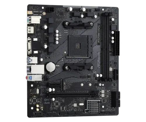 Placă de bază ASRock A520M-HVS, Black