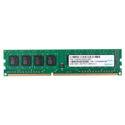 Оперативная память Apacer AU04GFA60CATBGJ, DDR3 SDRAM, 1600 МГц, 4ГБ