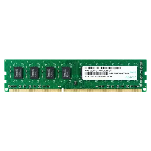 Оперативная память Apacer AU08GFA60CATBGC, DDR3 SDRAM, 1600 МГц, 8ГБ