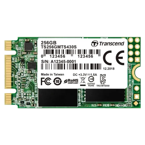 Unitate SSD Transcend 430S, 256 GB, TS256GMTS430S