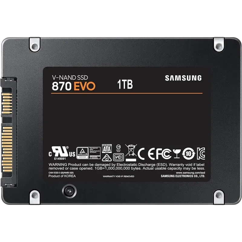 Unitate SSD Samsung 870 EVO MZ-77E1T0, 1000 GB, MZ-77E1T0BW 2