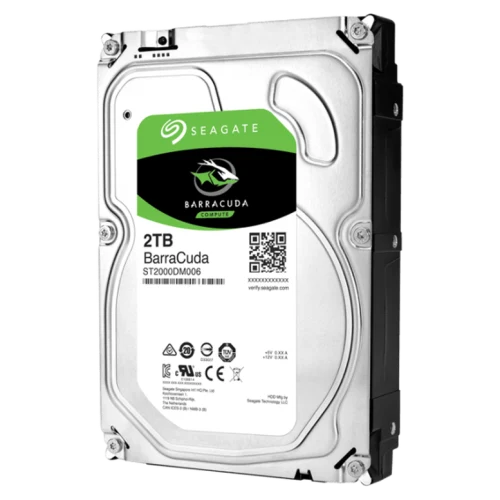 Жесткий диск Seagate BarraCuda ST2000DM008, 2 ТБ, 3.5", SATA III