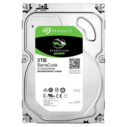 Жесткий диск Seagate BarraCuda ST2000DM008, 2 ТБ, 3.5", SATA III
