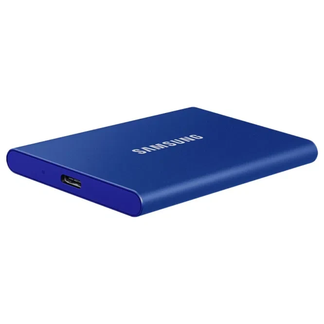Внешний портативный SSD-накопитель Samsung Portable SSD T7, 500 GB, Синий (MU-PC500H/WW) 3