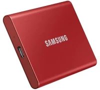 Внешний портативный SSD-накопитель Samsung Portable SSD T7, 500 GB, Красный (MU-PC500R/WW) 2
