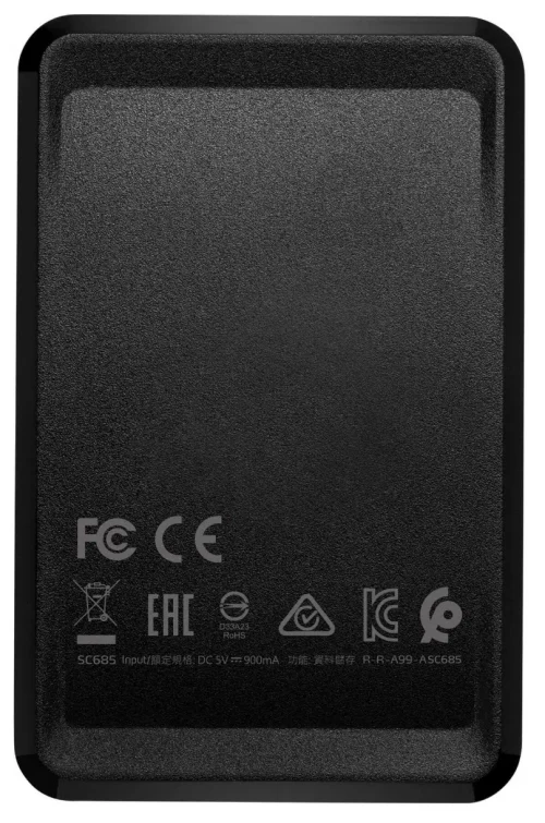 SSD extern Adata SC685 500Gb Black