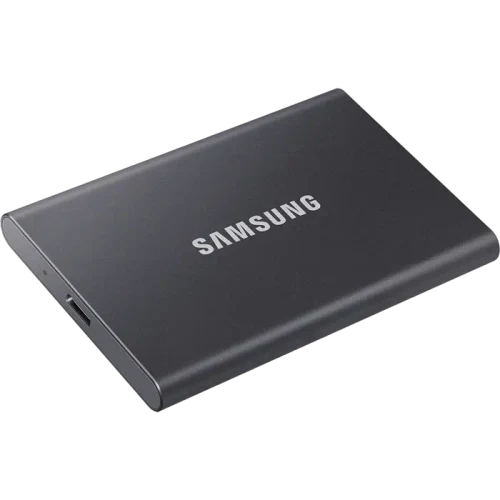 Внешний портативный SSD-накопитель Samsung T7, 2 TB, Grey