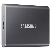 Внешний портативный SSD-накопитель Samsung T7, 2 TB, Grey