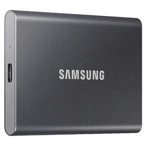 Внешний портативный SSD-накопитель Samsung T7, 2 TB, Grey