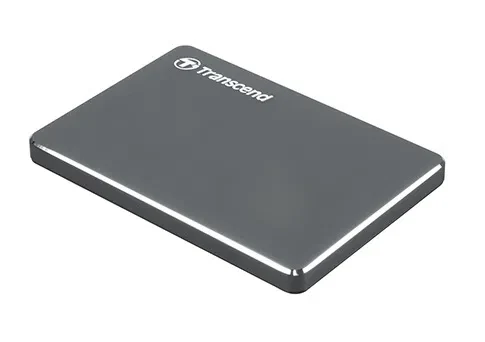 Внешний жесткий диск Transcend StoreJet 25C3, 1 ТБ, Iron Gray