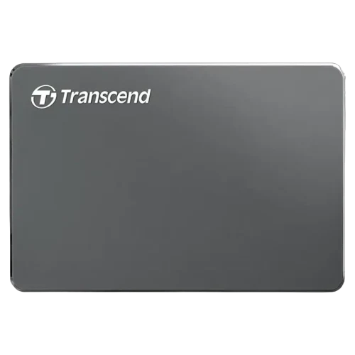 Внешний жесткий диск Transcend StoreJet 25C3, 1 ТБ, Iron Gray