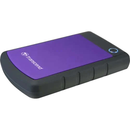 Внешний портативный жесткий диск Transcend StoreJet 25H3P, 1 ТБ, Purple