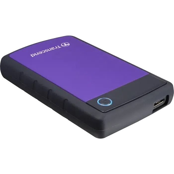 HDD portabil extern Transcend StoreJet 25H3P, 1 TB, Purple 4