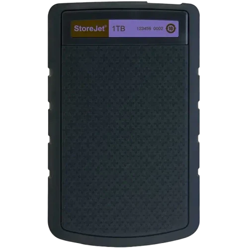 Внешний портативный жесткий диск Transcend StoreJet 25H3P, 1 ТБ, Purple