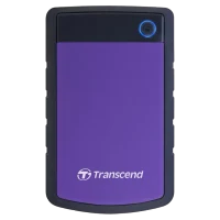 HDD portabil extern Transcend StoreJet 25H3P, 1 TB, Purple