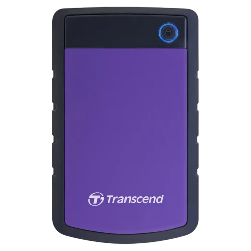Внешний портативный жесткий диск Transcend StoreJet 25H3P, 1 ТБ, Purple