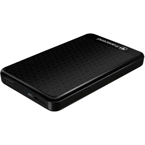 Внешний портативный жесткий диск Transcend StoreJet 25A3, 2 ТБ, Black
