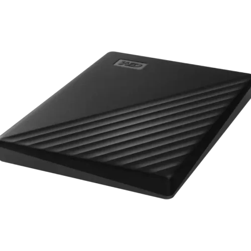 Внешний портативный жесткий диск Western Digital WD My Passport, 2ТБ, Чёрный