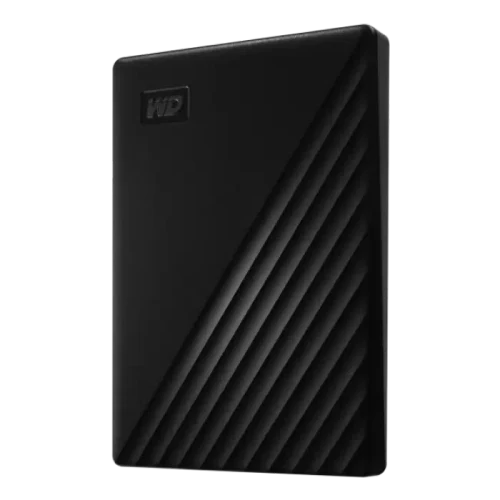 Внешний портативный жесткий диск Western Digital WD My Passport, 2ТБ, Чёрный