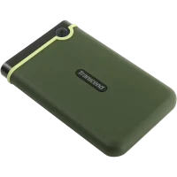HDD portabil extern Transcend StoreJet 25M3G, 2 TB, Military Green 2