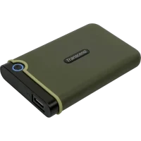 HDD portabil extern Transcend StoreJet 25M3G, 2 TB, Military Green 3