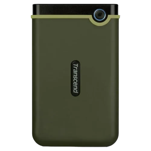 Внешний портативный жесткий диск Transcend StoreJet 25M3G, 2 ТБ, Military Green