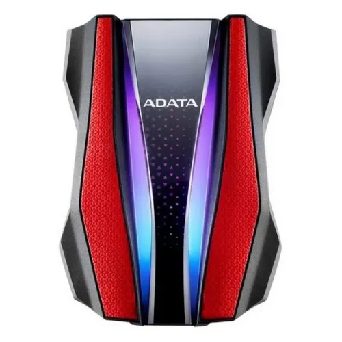 Внешний портативный жесткий диск ADATA HD770G, 2 TB, Красный (AHD770G-2TU32G1-CRD)