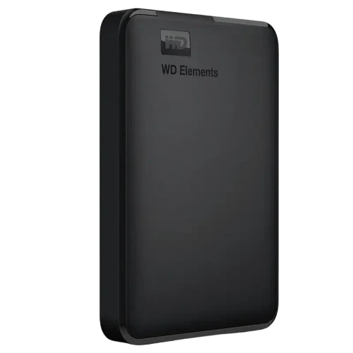 Внешний портативный жесткий диск Western Digital WD Elements, 4 TБ, Black