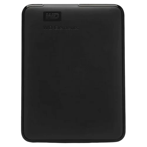 Внешний портативный жесткий диск Western Digital WD Elements, 4 TБ, Black