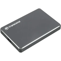 Внешний портативный жесткий диск Transcend StoreJet 25C3, 2 ТБ, Gray 2