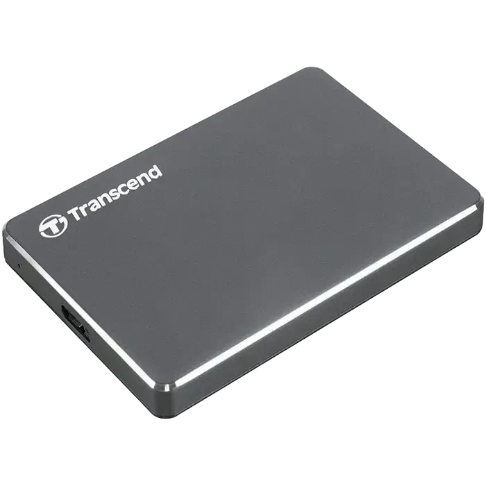 Внешний портативный жесткий диск Transcend StoreJet 25C3, 2 ТБ, Gray 2