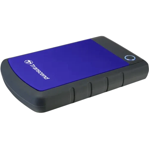 Внешний портативный жесткий диск Transcend StoreJet 25H3B, 2 ТБ, Marine Blue