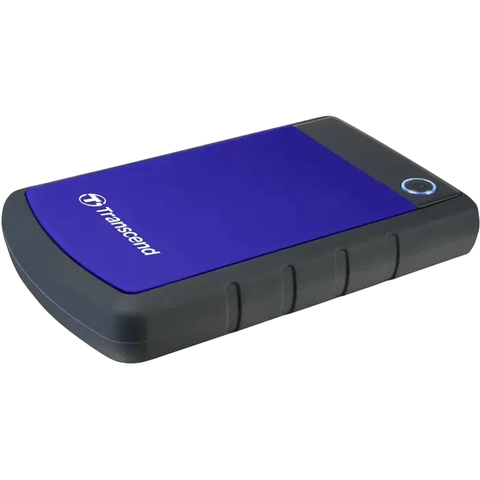 Внешний портативный жесткий диск Transcend StoreJet 25H3B, 2 ТБ, Marine Blue 3