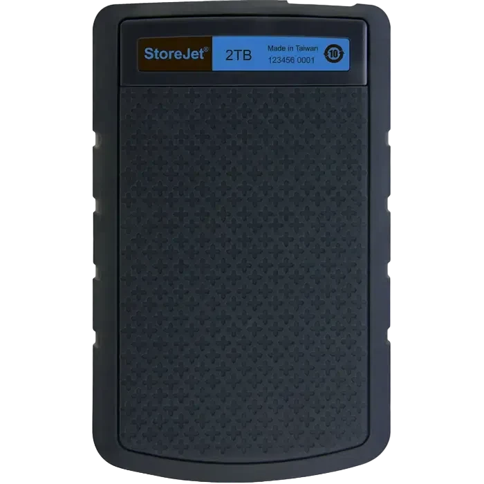 Внешний портативный жесткий диск Transcend StoreJet 25H3B, 2 ТБ, Marine Blue 2