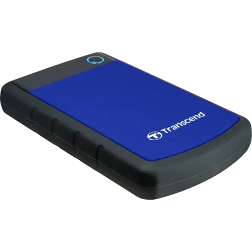 Внешний портативный жесткий диск Transcend StoreJet 25H3B, 2 ТБ, Marine Blue