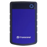 Внешний портативный жесткий диск Transcend StoreJet 25H3B, 2 ТБ, Marine Blue