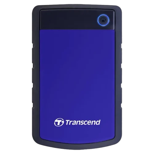 Внешний портативный жесткий диск Transcend StoreJet 25H3B, 2 ТБ, Marine Blue