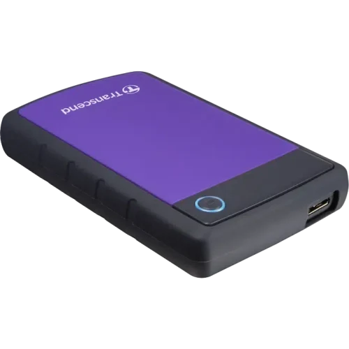 Внешний портативный жесткий диск Transcend StoreJet 25H3P, 2 ТБ, Purple