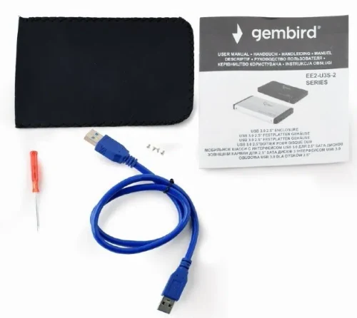 Внешний бокс Gembird EE2-U3S-2-B