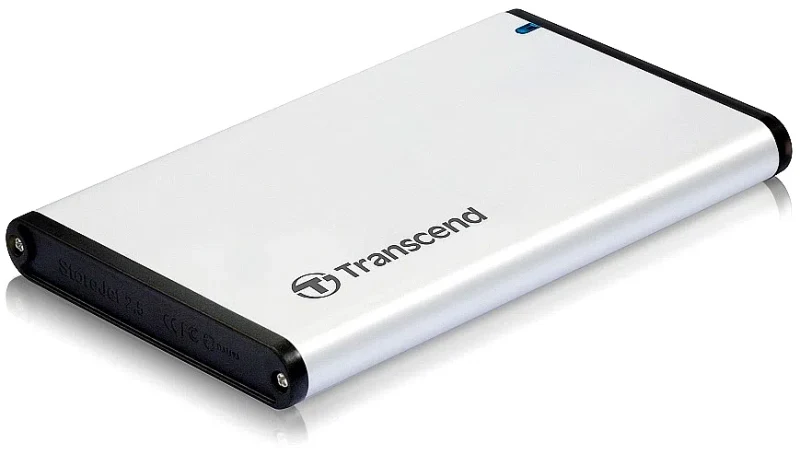 2.5"  SATA HDD/SSD External Case (USB3.0) Transcend  StoreJet "TS0GSJ25S3", Aluminum, UASP Support 2