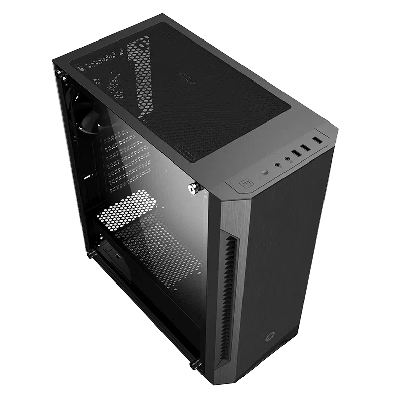 Корпус GameMax Fortress TG Black 2