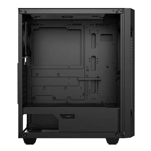 Case ATX GAMEMAX Fortress TG, w/o PSU, 3x120mm fans, PWM Controller, Tempered Glass, USB3.0, Black